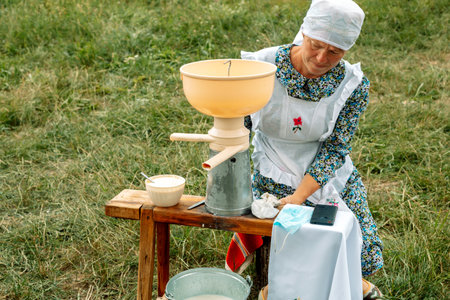 Kazan, Republic of Tatarstan, Russia - July 3, 2021: Sabantuy, the peoples Tatar fieldwork holidayのeditorial素材