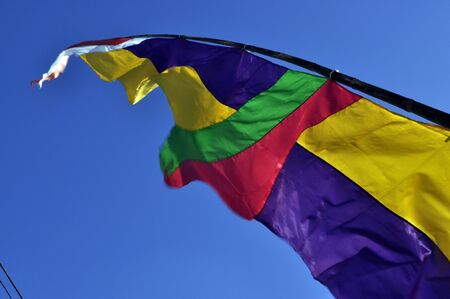 Flag celebrationの写真素材