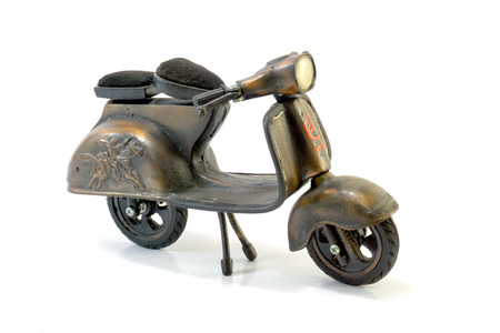 Handmade miniature vespaのeditorial素材