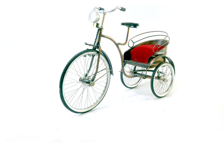 Handmade miniature tricycleのeditorial素材