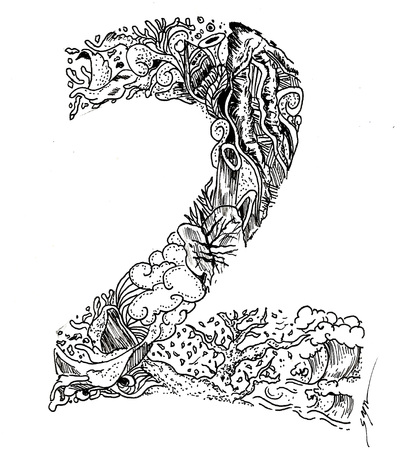 Number Twoの写真素材