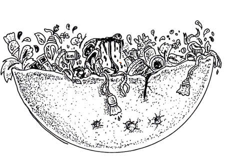 Sketch 28 - Second Bowlの写真素材
