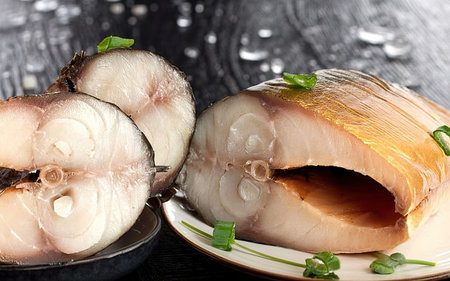 chunks of fresh fish