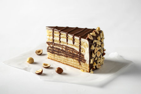 A photograph of a perfectly crafted cake