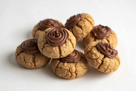several whole grain cookies