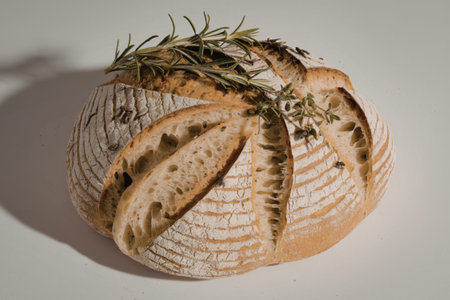 A photo of a Ciabatta breadの写真素材