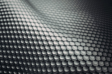 A medium shot of a texture with a subtle, wavy patternの写真素材