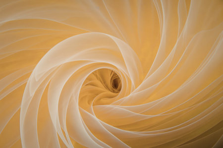 a vibrant and dynamic swirl of golden-yellow hues