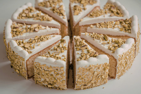 A photo of a delightful array of cake slices