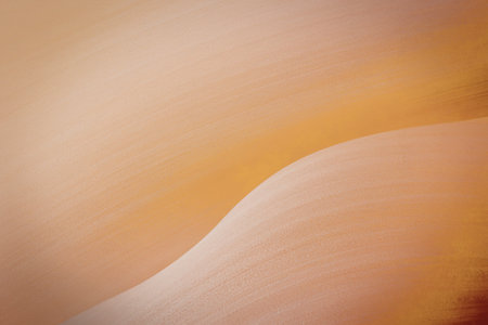 an abstract smooth orange backgroundの写真素材
