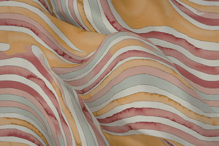 wavy stripes in multiple colors