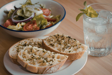a delightful meal setting