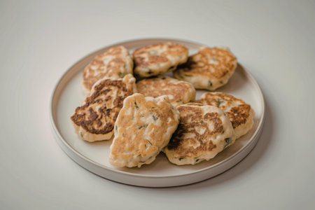 golden-brown homemade fritters