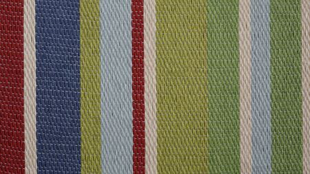 texture of colorful stripes blue red green and whiteの写真素材
