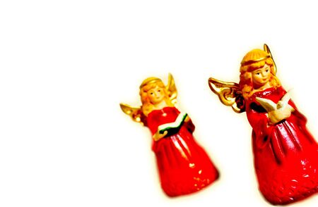 Christmas angelsの写真素材