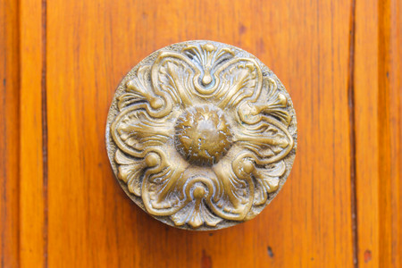 Doorknob Vintage Detailの写真素材