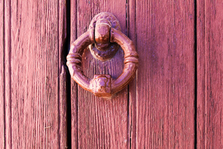 Ancient Doorknobの写真素材