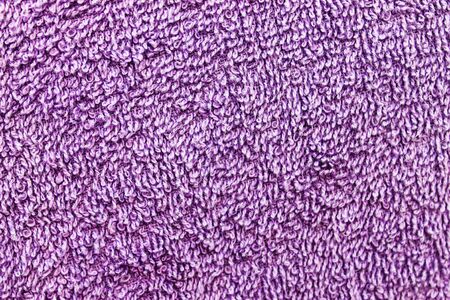 Towel Background in Violetの写真素材