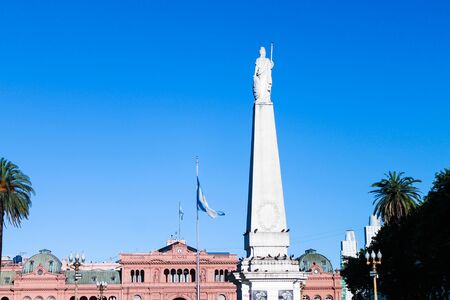 Plaza de Mayo Buenos Airesの写真素材