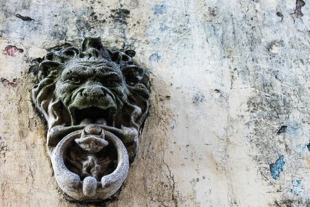 Stone Fountain Detailの写真素材