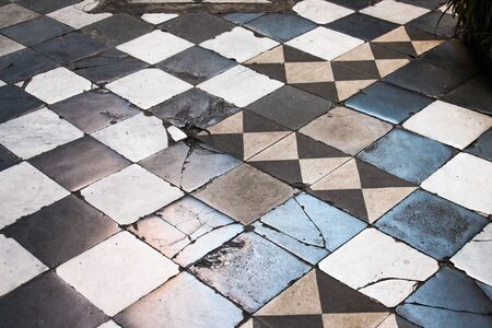 Ancient Tile Backgroundの写真素材