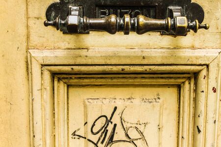 Vintage Door background.の写真素材