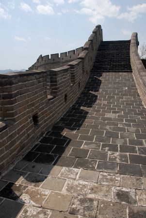 great wall of Chinaの写真素材