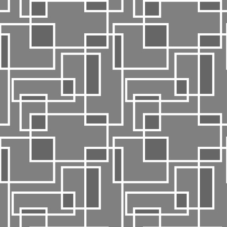 Geometric seamless pattern with intersecting restangleのイラスト素材