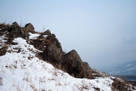 winter  mountanの写真素材