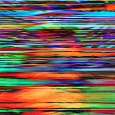 art abstract rainbow lines background 