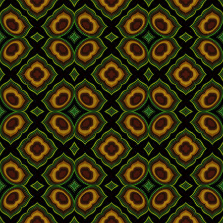 art vintage damask seamless pattern background 