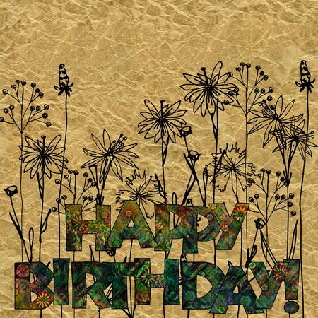 art floral ornament vintage backgroundの写真素材