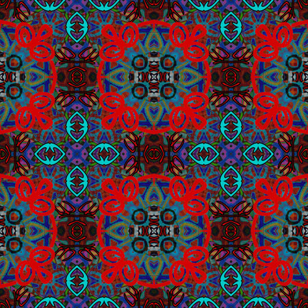 art eastern ornamental traditional patternの写真素材