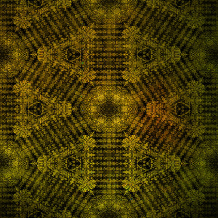 art vintage grunge background with damask  patterns 