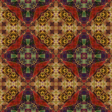 art vintage damask seamless pattern background 