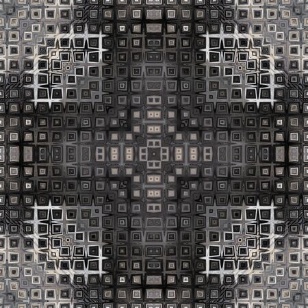 art vintage geometric ornamental patternの写真素材