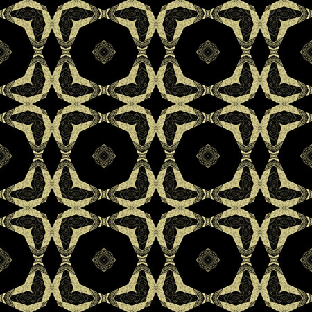 art vintage geometric ornamental pattern