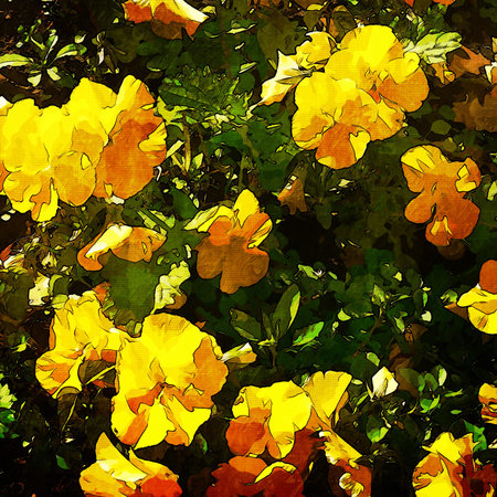 art grunge floral vintage background の写真素材