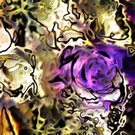 art glass floral colorful backgroundの写真素材