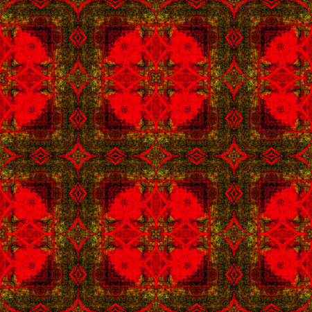 art vintage damask seamless pattern background 