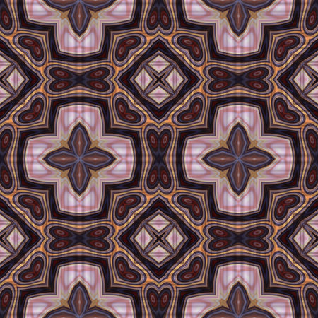 art nouveau geometric ornamental vintage pattern in violet