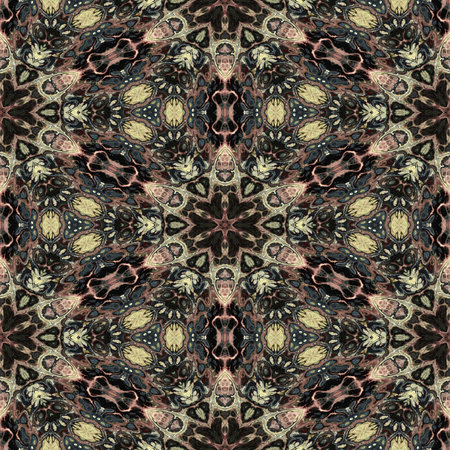 art vintage damask seamless pattern background 