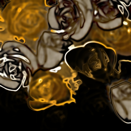art glass floral colorful backgroundの写真素材