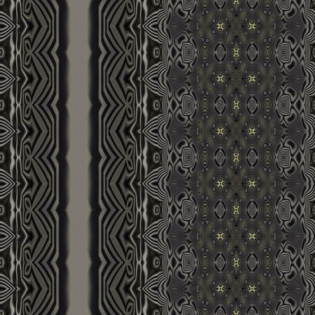 art vintage geometric ornamental pattern, dark grey border