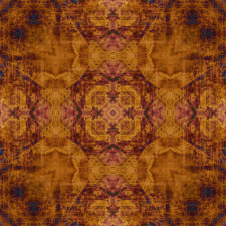 art ornamental vintage pattern in brown color