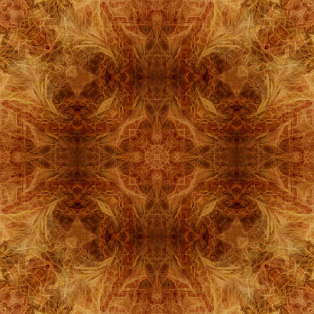 art ornamental vintage pattern in beige and brown colors