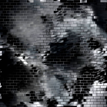 art abstract geometric textured background in grey, white and black colorsの写真素材
