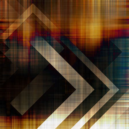 art abstract geometric textured colorful background in white, orange, brown and black colorsの写真素材