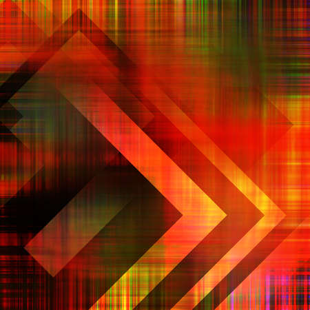 art abstract geometric textured colorful background in red and gold colorsの写真素材