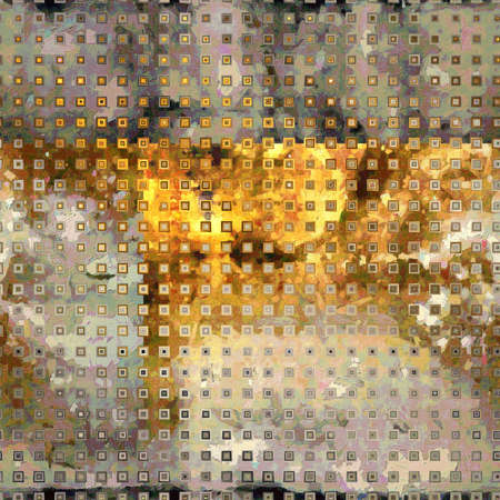 art abstract colorful geometric seamless pattern background in grey and gold colorsの写真素材